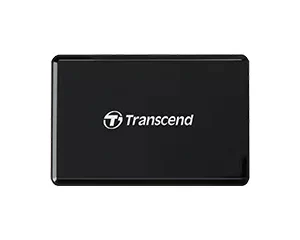 TRANSCEND USB3.1 UHS-II MULTICARD READER - BLACK