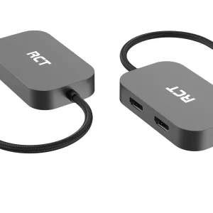 RCT ADP-5050 USB 3.1 Type-C; 2x HDMI 4K60Hz; USB C PD 100W; interface of Apple computers; tablets and Android mobile phones