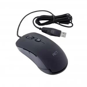 RCT CT12 Optical USB Mouse Black 3200 DPI - Wired