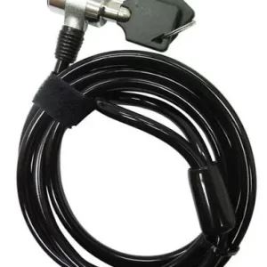 RCT NL-K01K Masterkey Notebook Security Lock Kensington T-BAR Compatible. 1.8M