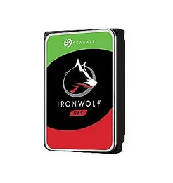 Seagate Ironwolf ST1000VN008 1TB 3.5'' HDD NAS Drives; SATA 6GB/s Interface; 1-8 Bays Supported; MUT: 180TB/Year; RV: No; Dual P